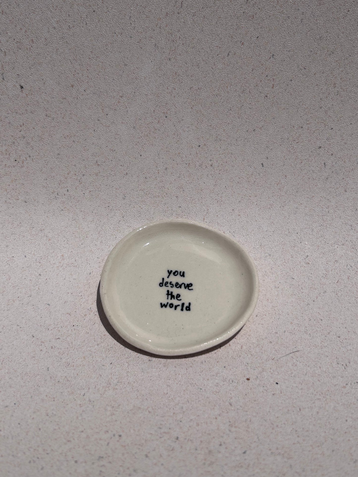 You deserve the work trinket