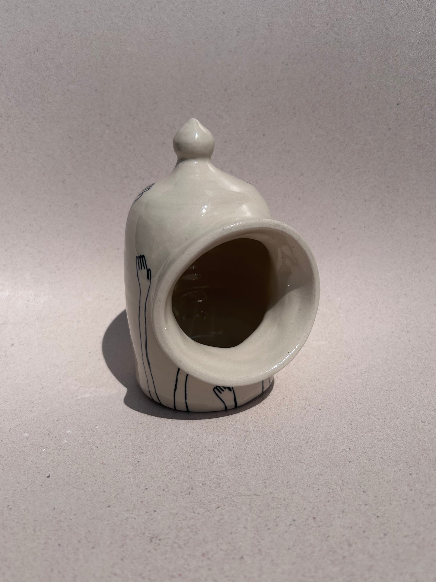 Handsy Salt Pig
