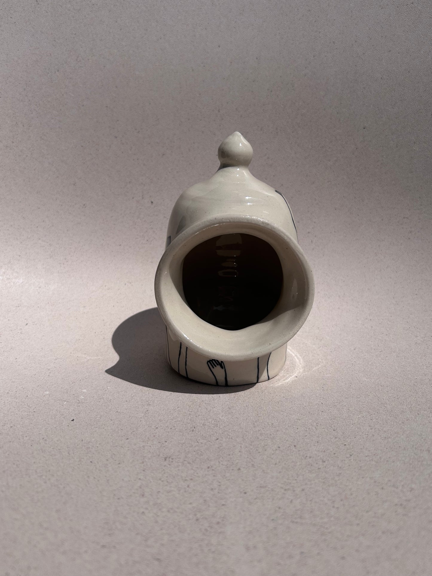 Handsy Salt Pig