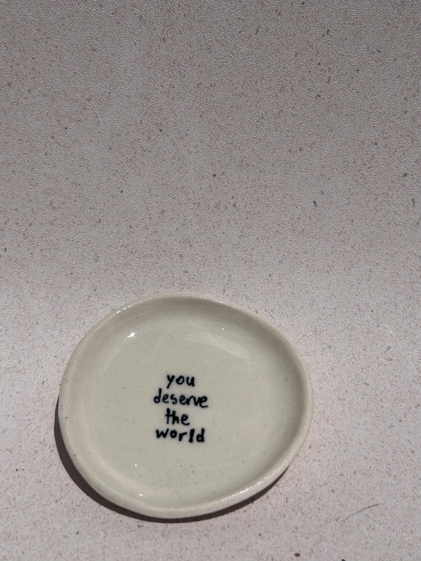 You deserve the work trinket