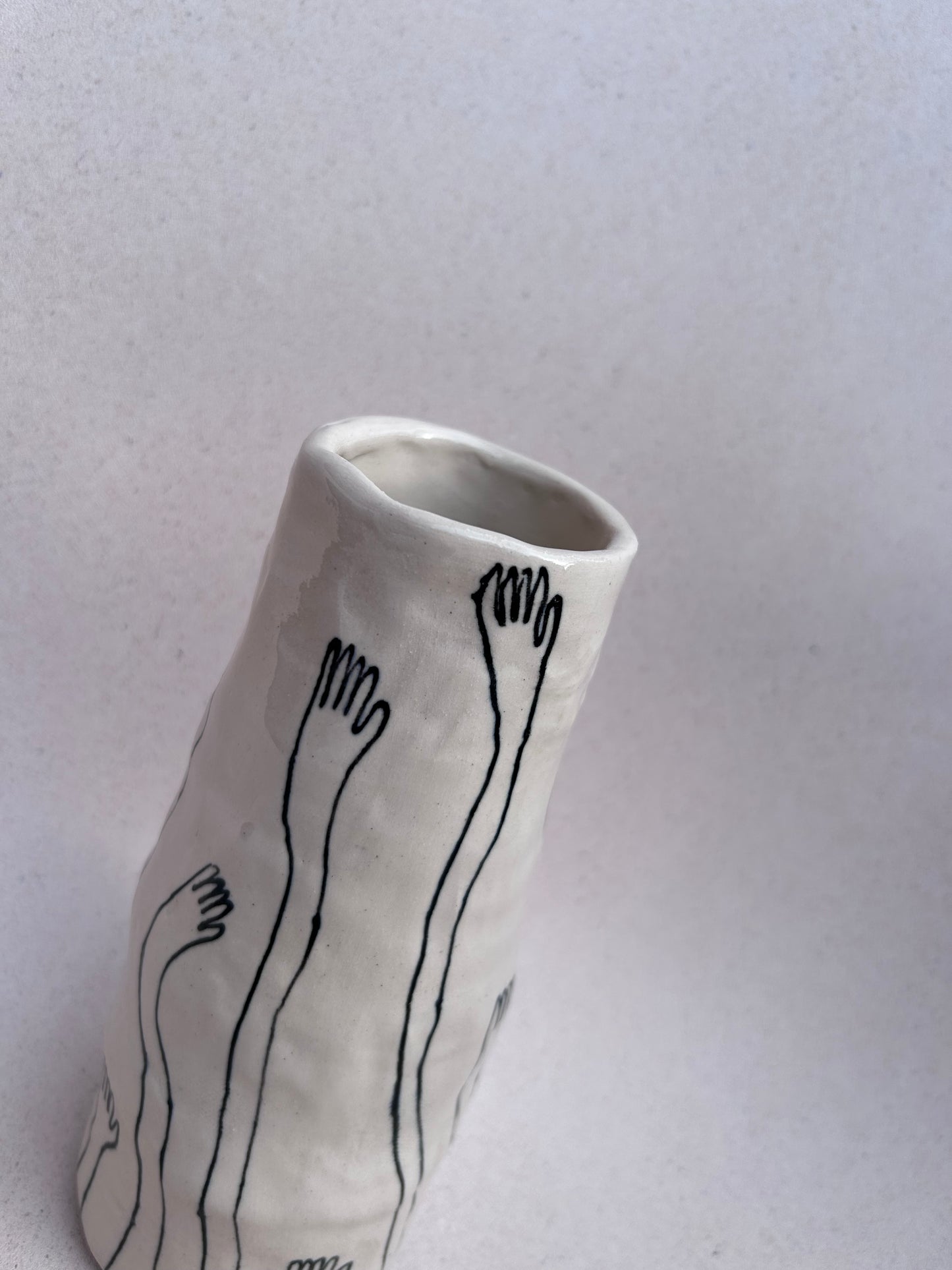 Handsy Vase