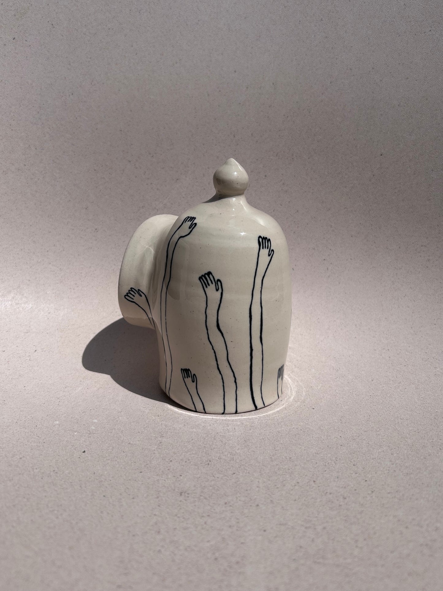 Handsy Salt Pig