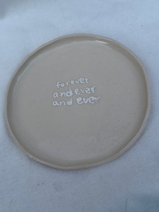 Forever and ever app plate