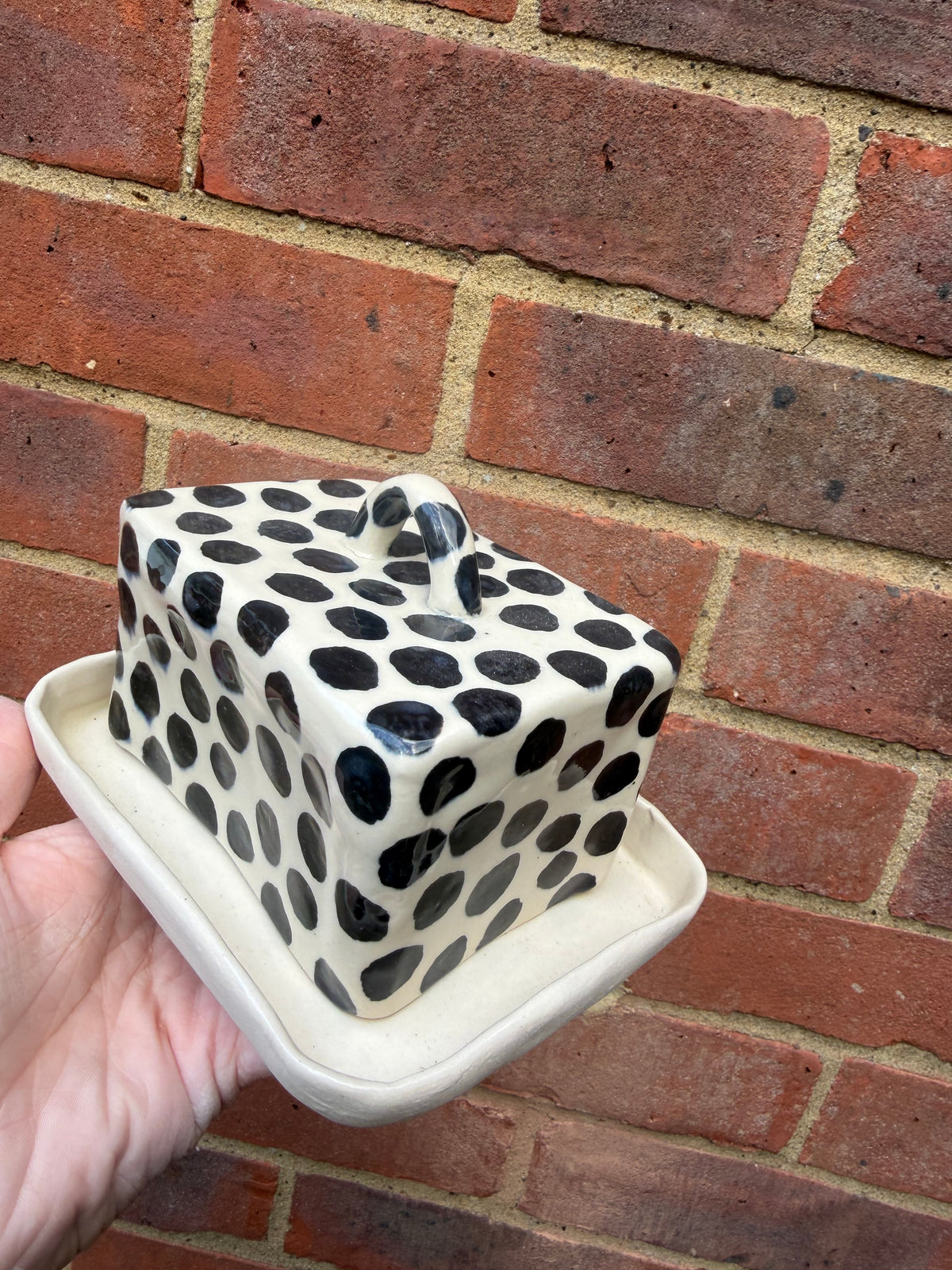Spotty Butter Dish