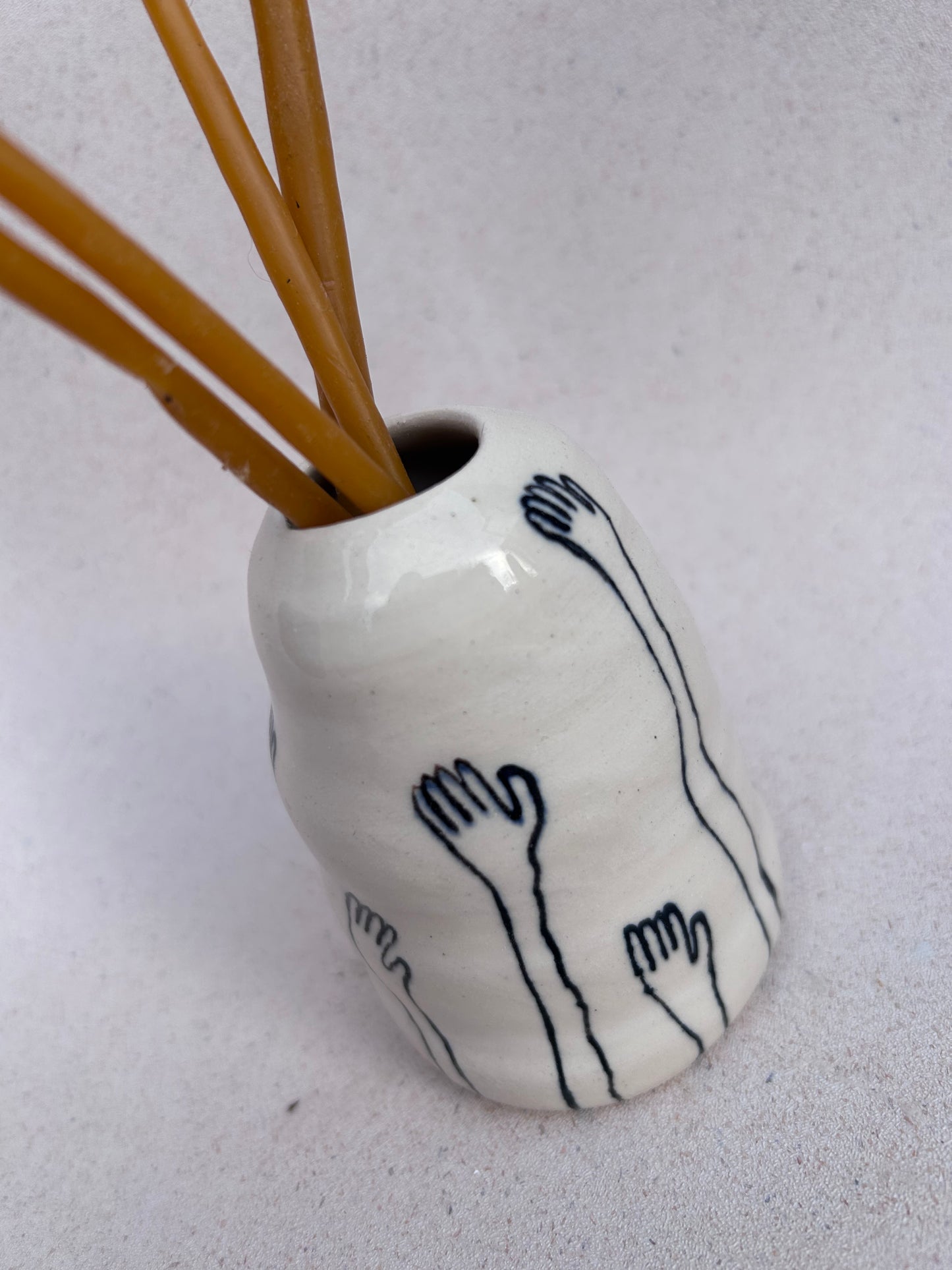 Handsy Bud Vase