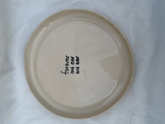 Forever and ever plate