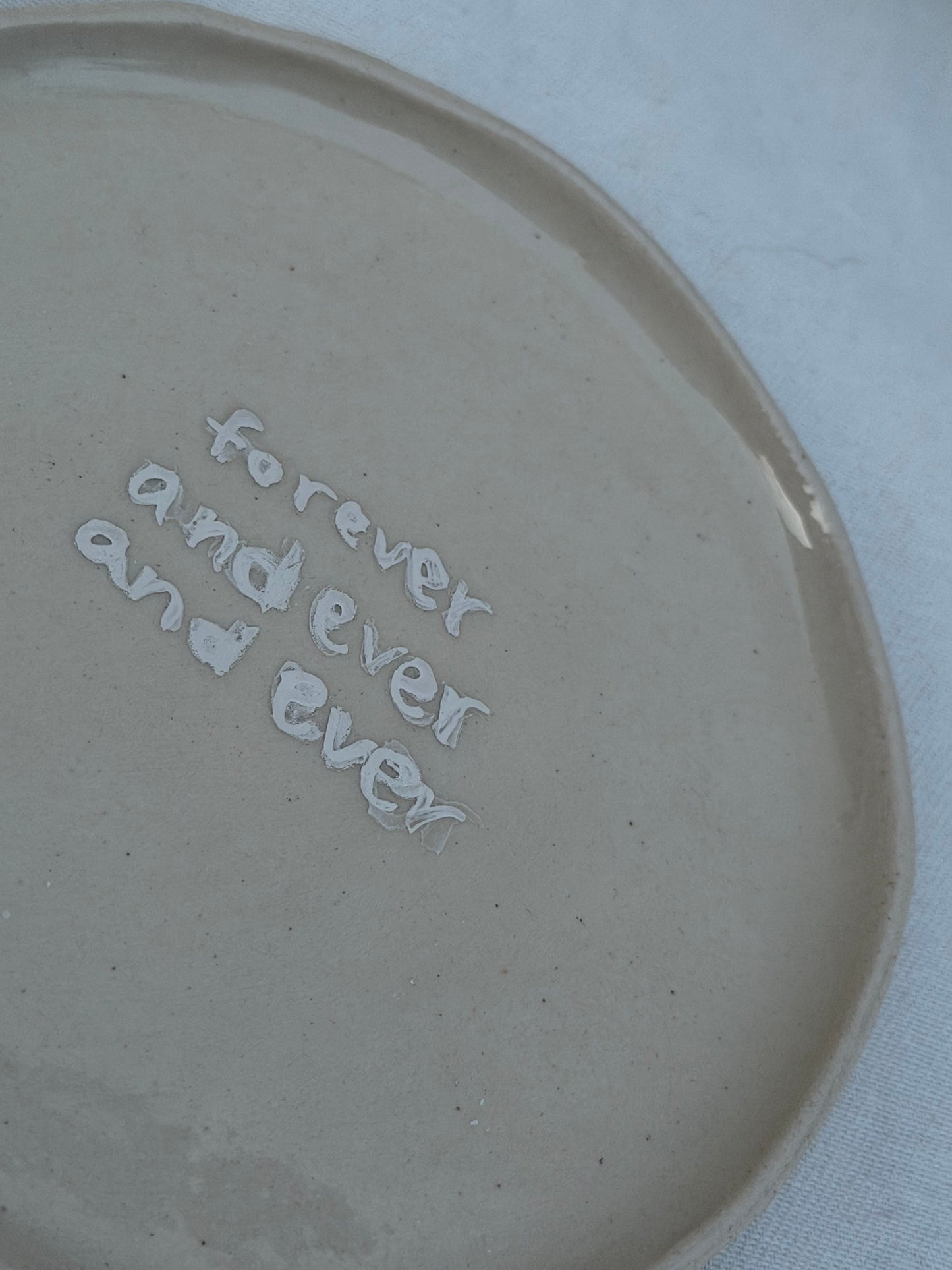 Forever and ever app plate