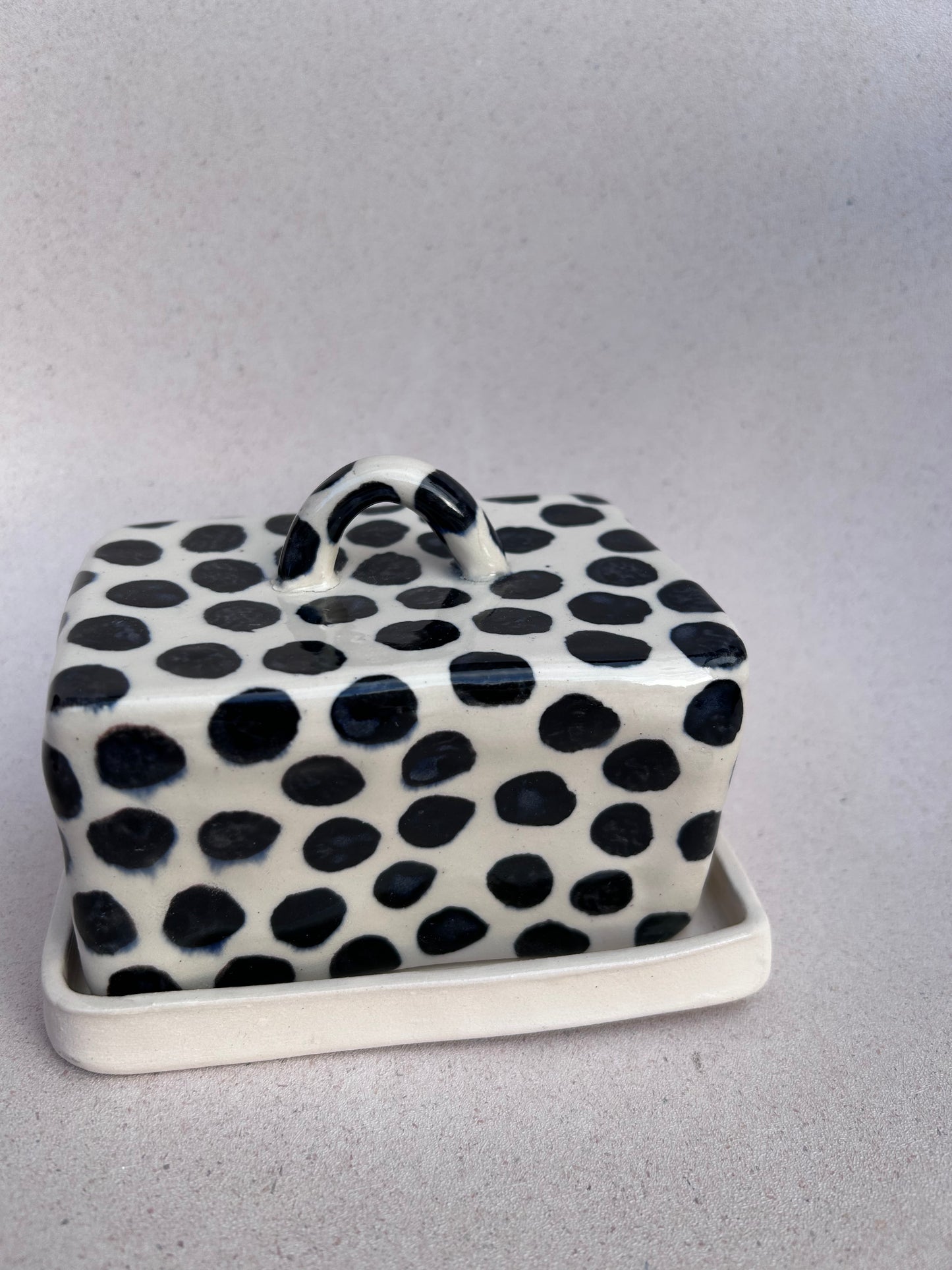 Spotty Butter Dish