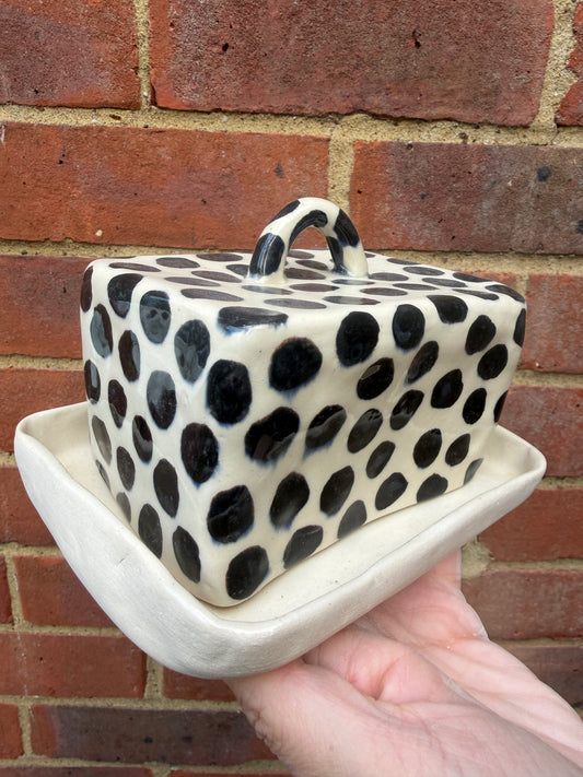 Spotty Butter Dish