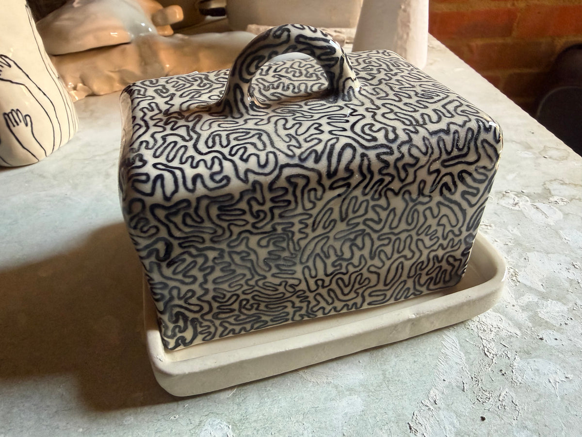 Squiggly Butter Dish