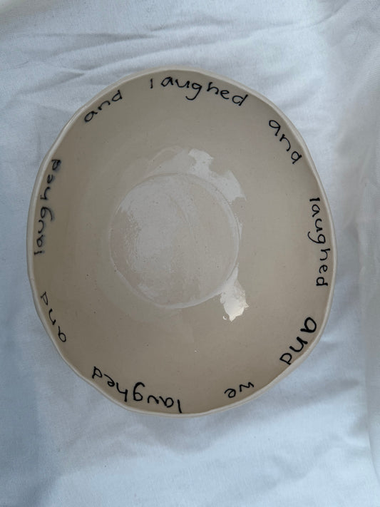 And we laughed bowl 3