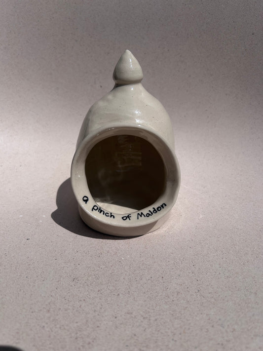 A pinch of Maldon Salt Pig