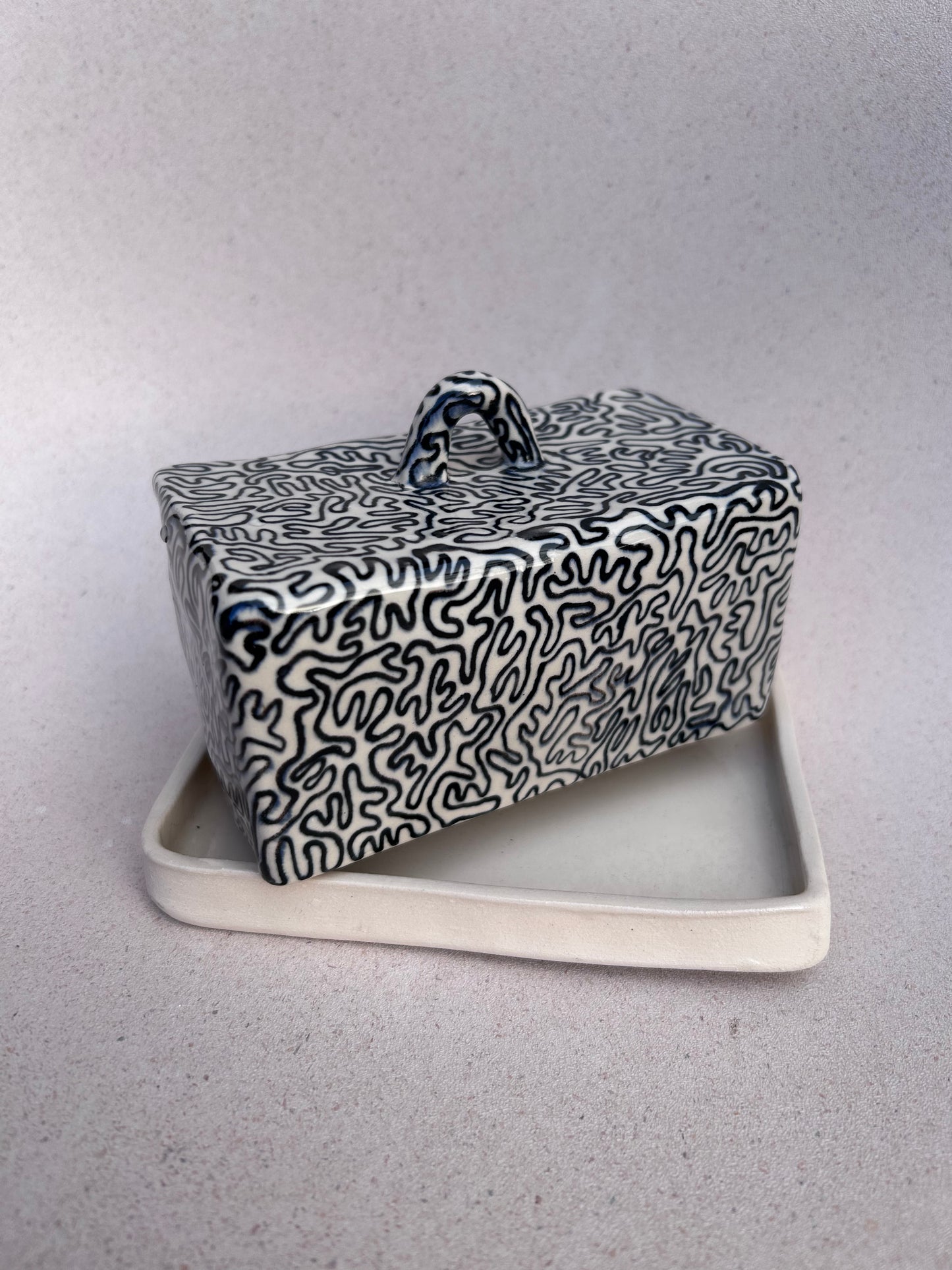 Squiggle Butter Dish